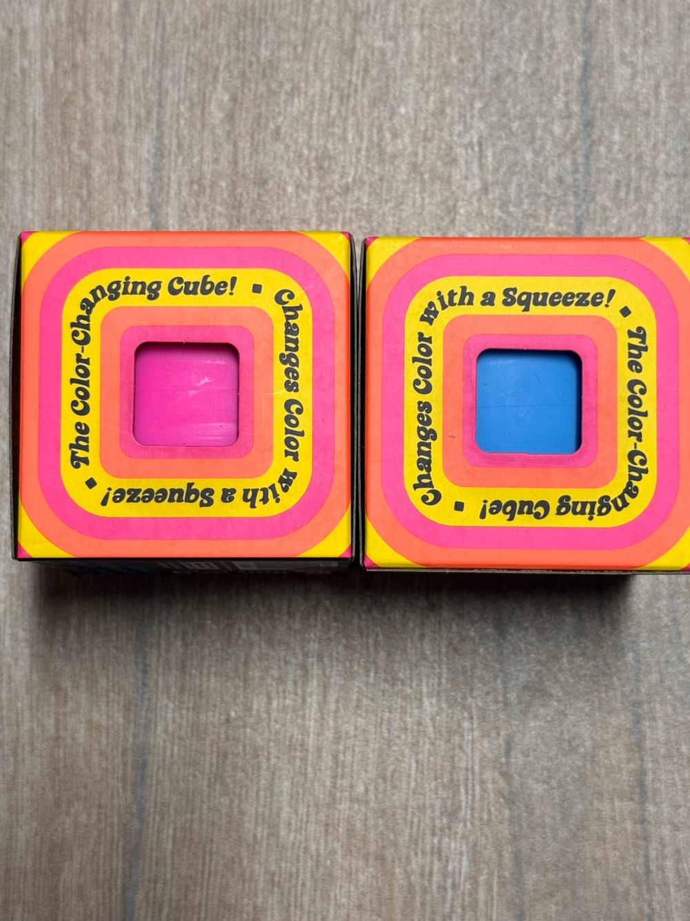 Pink & Blue NeeDoh Color Changing CUBE 🩷💙